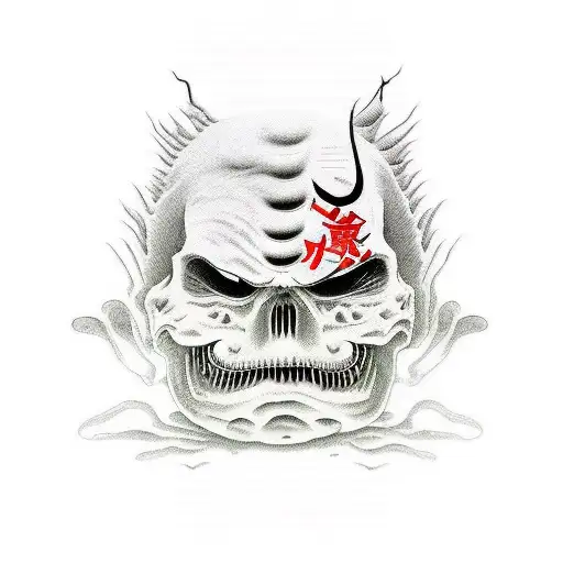 Scary And Vile With A Reference To Japanese Culture