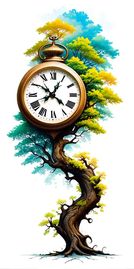 Clock And Tree