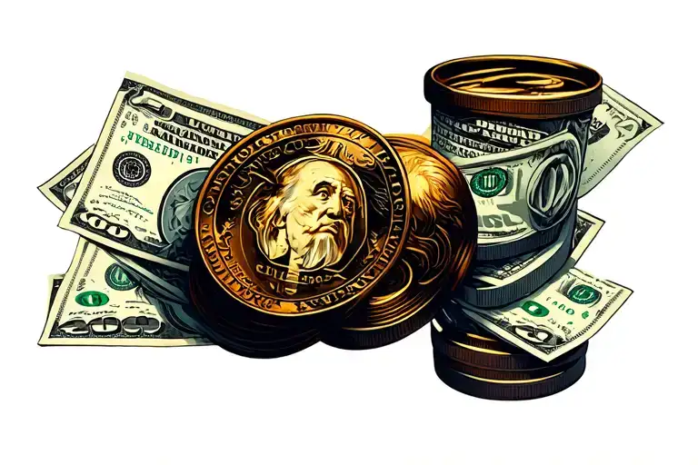 Money And Power Wisdom Courage Symbols
