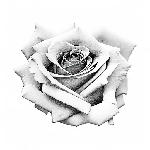 Rose With Sword In It