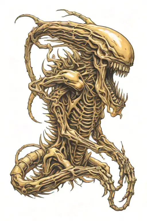 Xenomorph Alien From Alien Movie