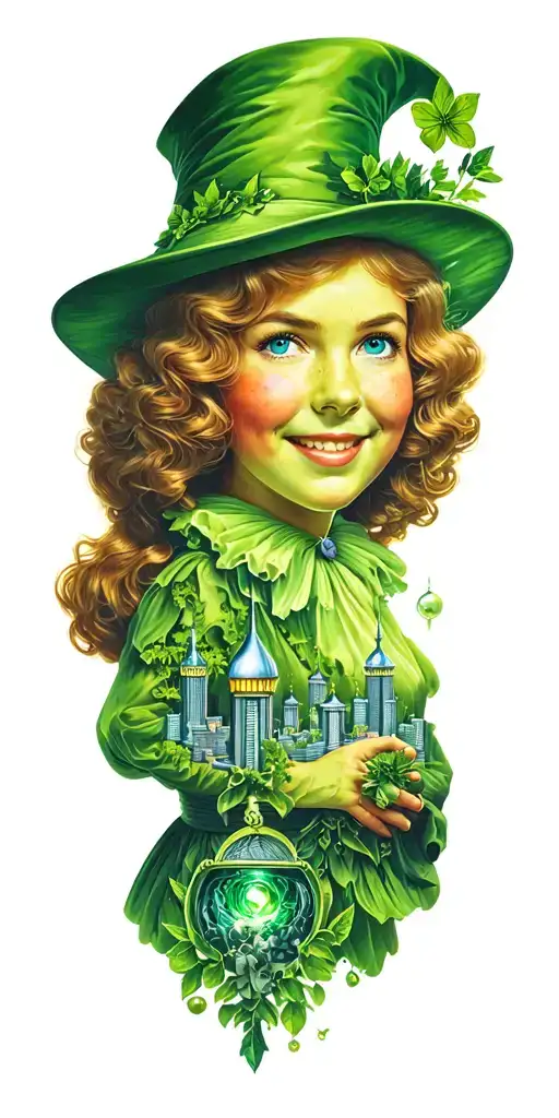 Wizard Of Oz Charecters And Emerald City
