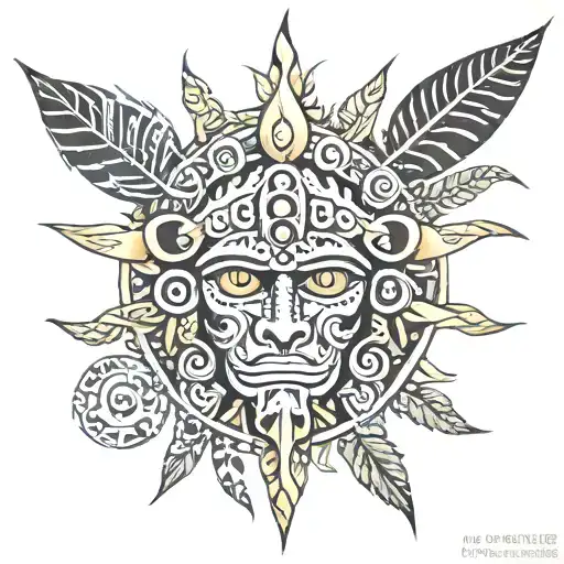 Taino Puerto Rican Sun God