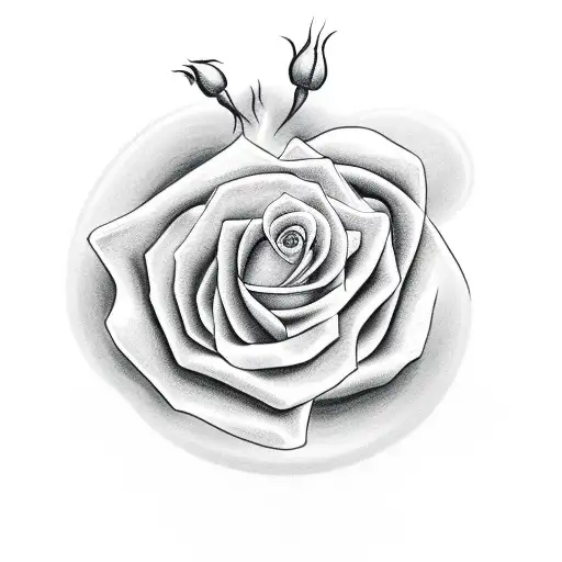 Ghost Giving A Rose To A Girl