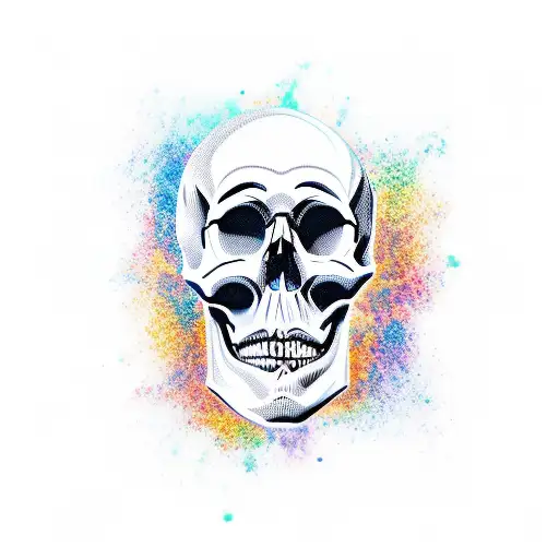 Skull With Infinity Time