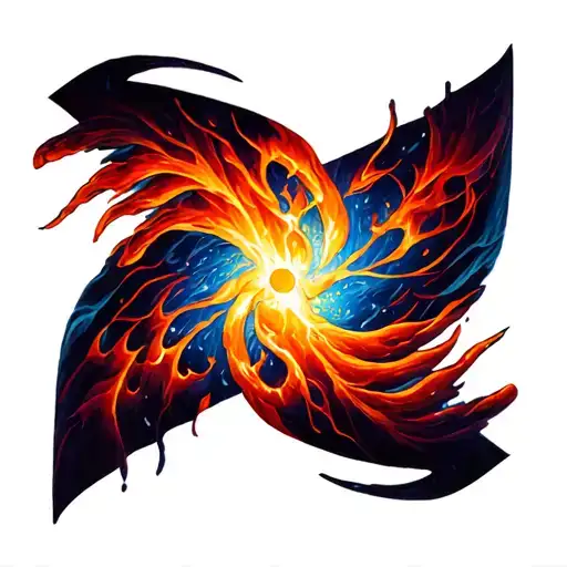 Through Pain Comes Strength Symbol