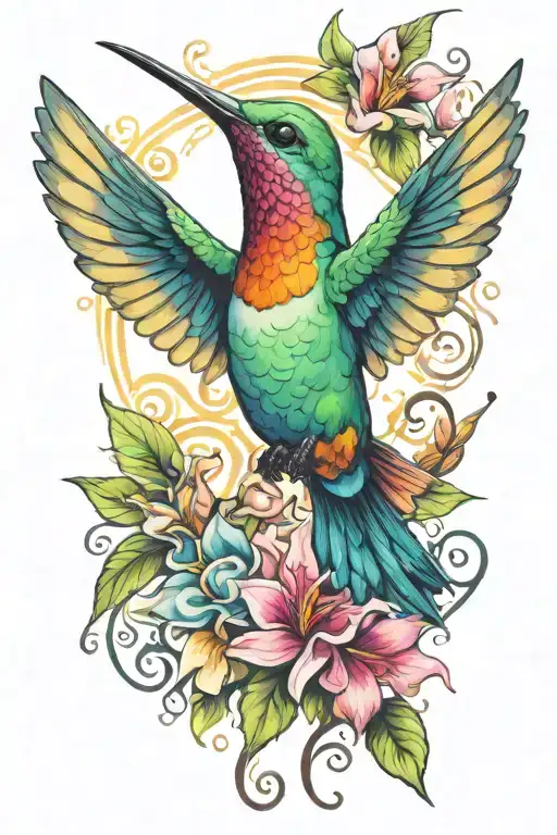 Colorful Hummingbird