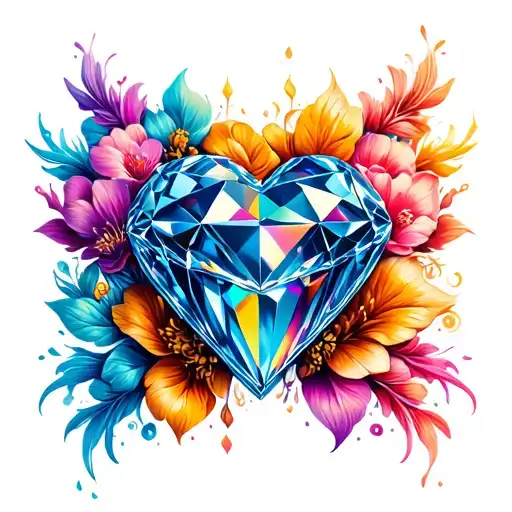 Diamond Heart Shape