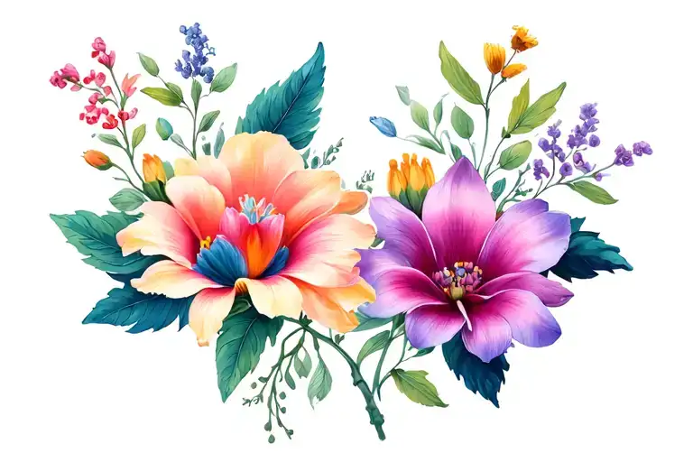 June And December Single Birth Flowers