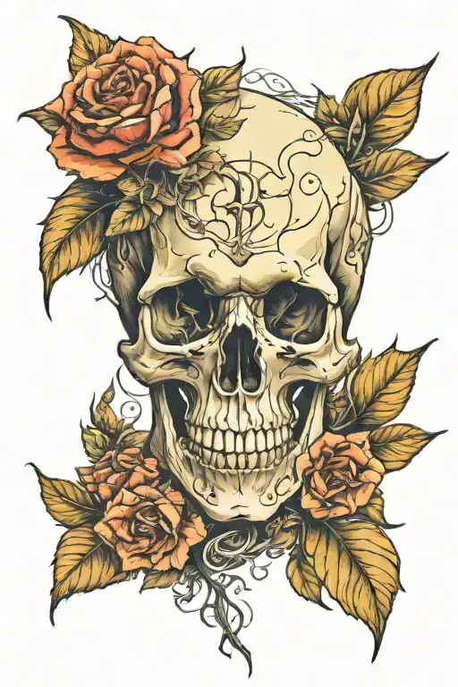 Skull Inspired By The Film Annihilation