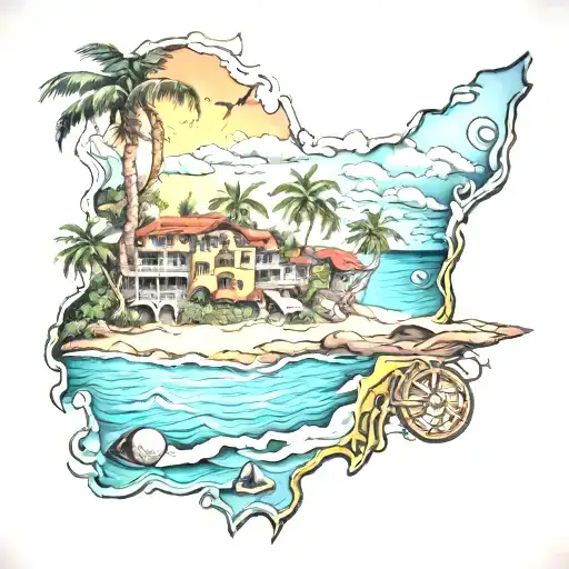 Sarasota Florida Coastline