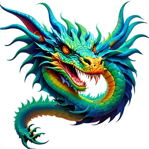 Happy Dragon Wrapped