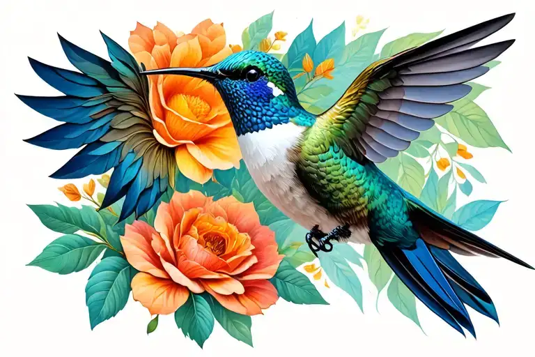 Hummingbird Within Virgo