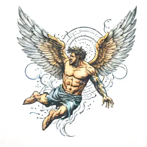 Icarus Falling From Sky