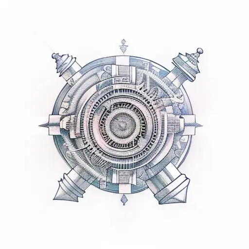 Chess Pieces As Intricate Mechanical Designs