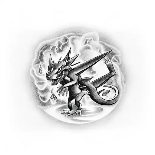 Black And White Charizard