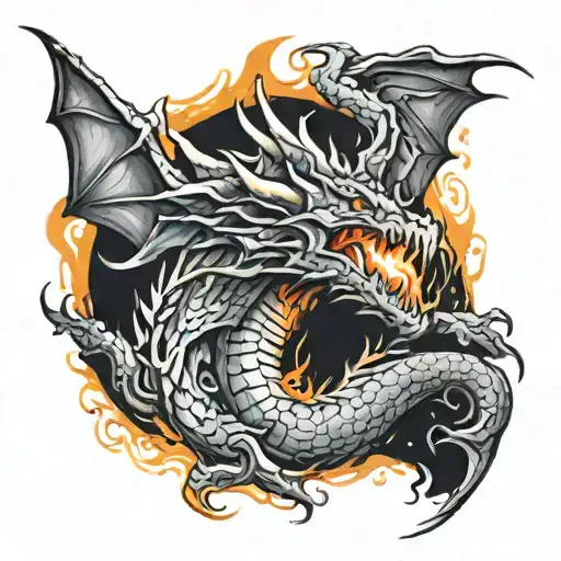 Dragon Breathing Fire