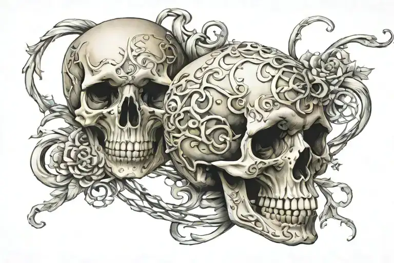 Skull And Bones Wrapped