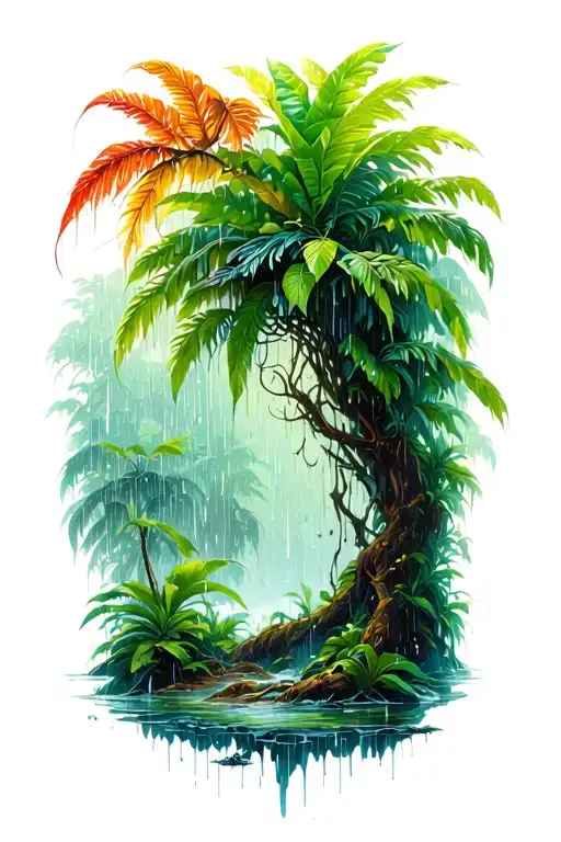 Jungle In Rain Anime