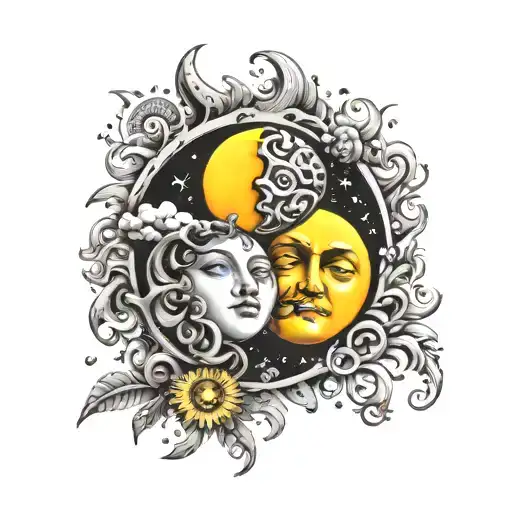 Sun And Moon Together