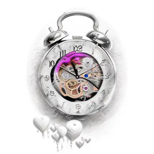 Time Defeated By Love Beauty And Hope