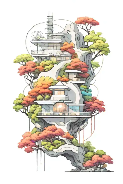 Architecture Nature Future Modern Interpretation