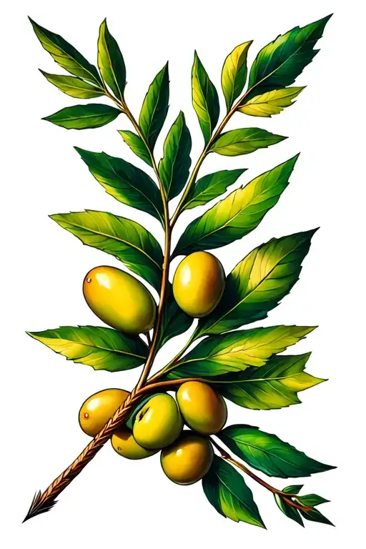 Arrow And Olive Branch