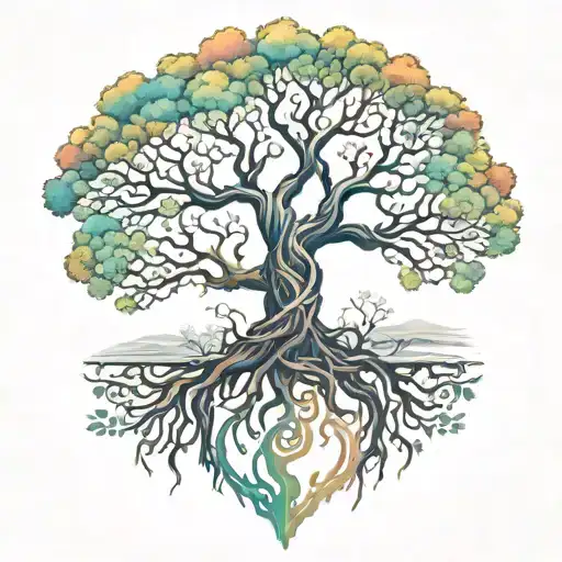 Tree Of Life Intertwined