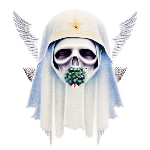 Guardian Angel Michael In Full Amour With No Face