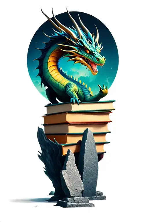 Books And Dragons And Standing Stones