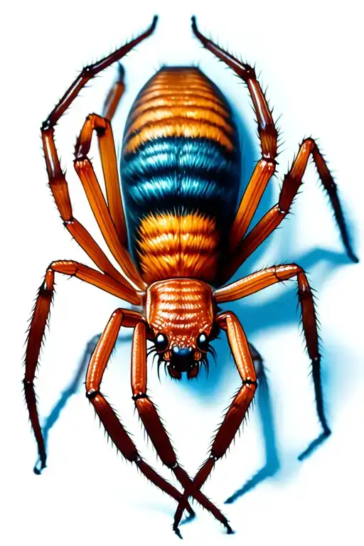 Huntsman Spider Crawling