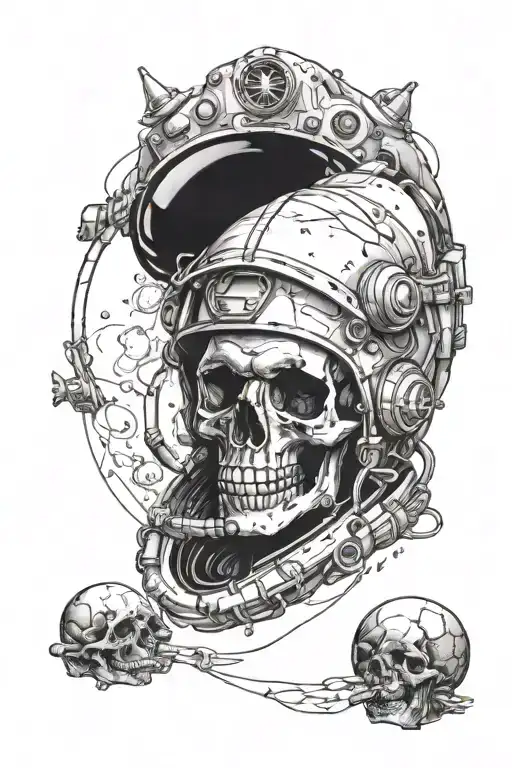 Skull Astronout