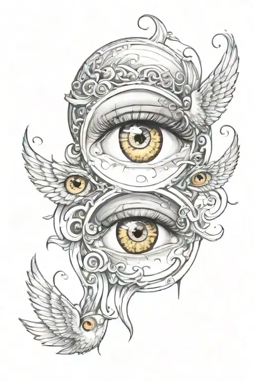 Eyes Angel Gothic