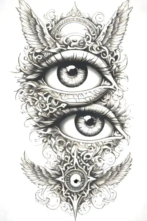 Eyes Angel Gothic