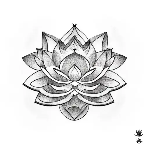 Leo And Cancer With Lotus