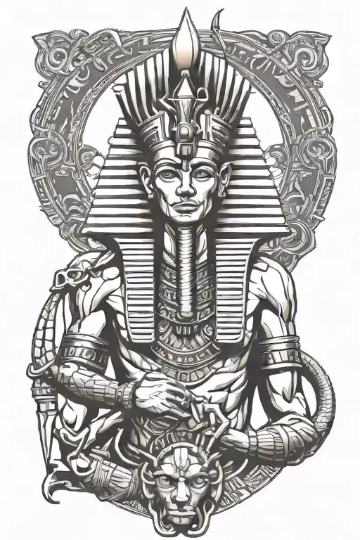Pharaoh Egyptian Gods