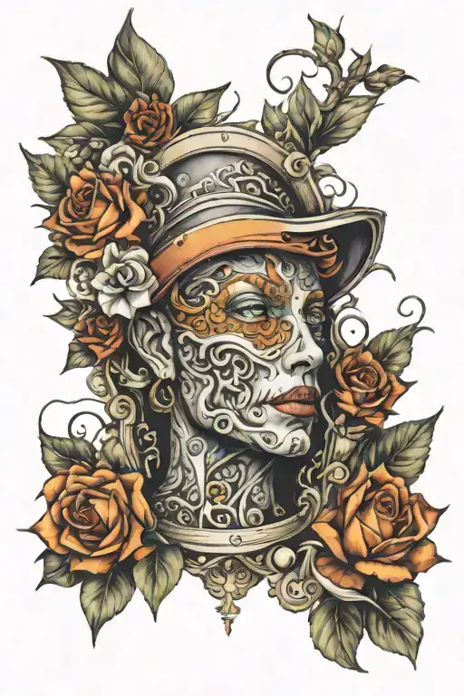 Cover Up Tattoo Design