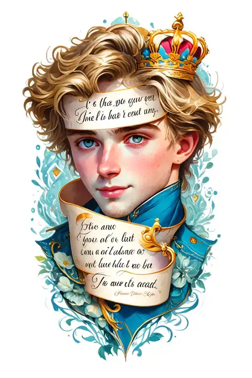 Little Prince Quote Intertwined