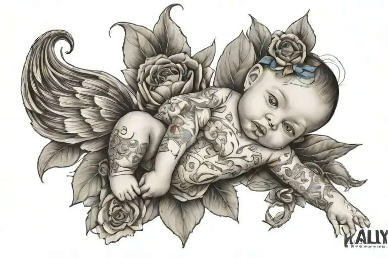 Baby Girl With Name Kaly