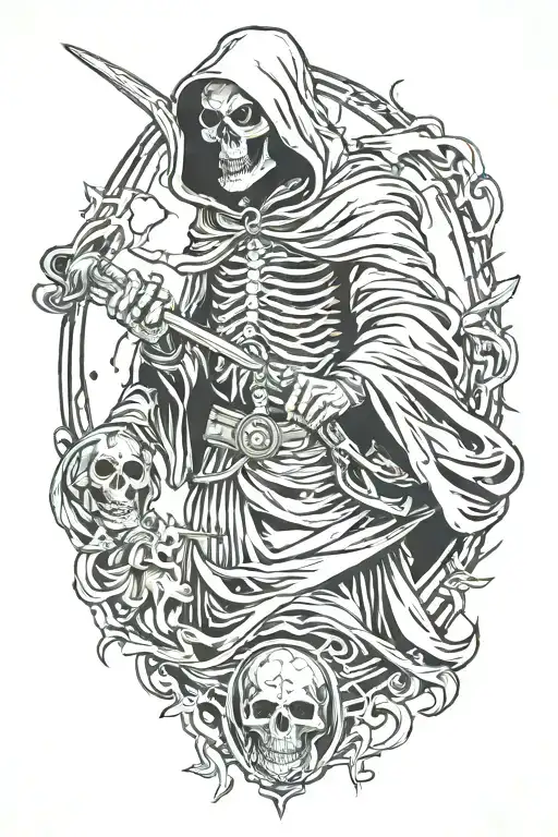 Gaming And Grim Reaper