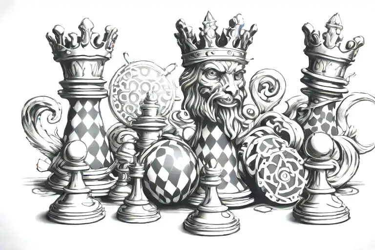 King Chess Piece
