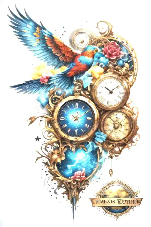 Time Wing Music Galaxy Made