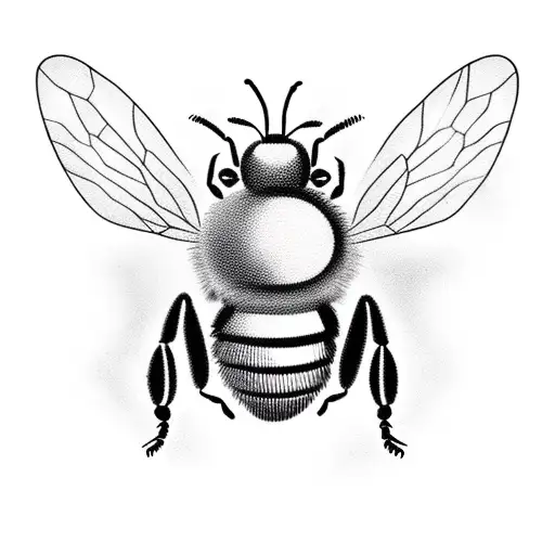 Bee With Eye In Body