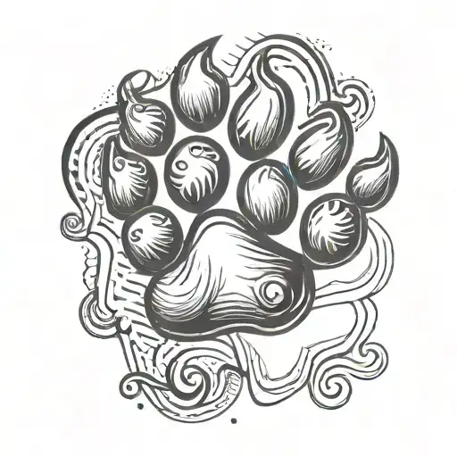Basic Dog Paw Print