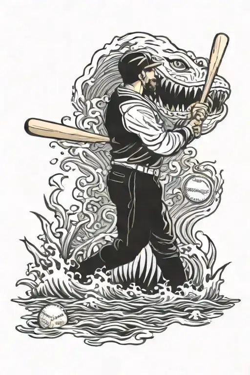 Ocean And Baseball And Discipline