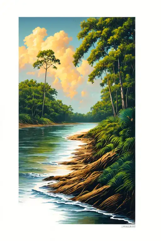 Realistic Design Of South Carolina Low Country Coastal Landscape