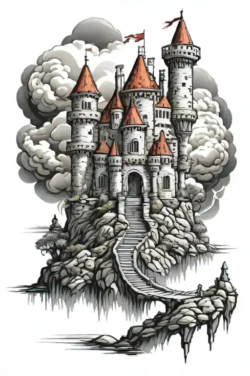 Midevil Fantasy Castle