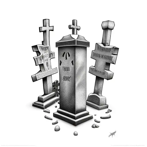 Animated Gravestones Cover Up Snarky Funny