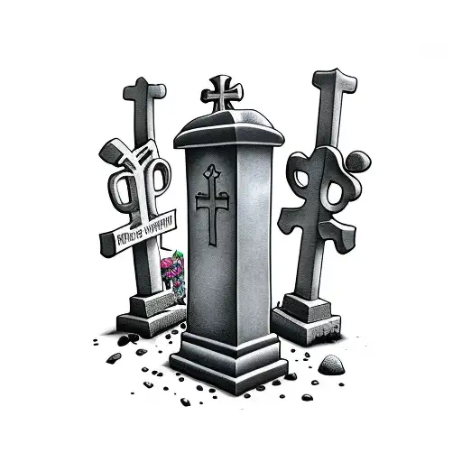 Animated Gravestones Cover Up Snarky Funny