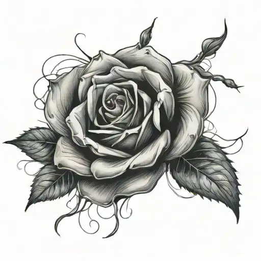 Mystical Rose Intertwined